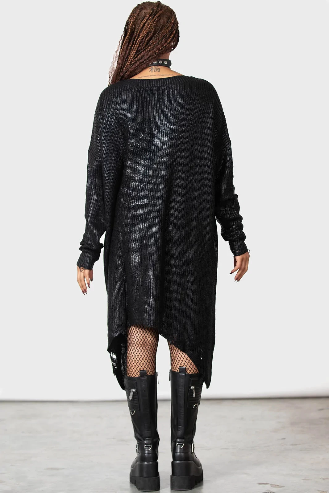 Darkar Foil Knit Sweater - Image 2