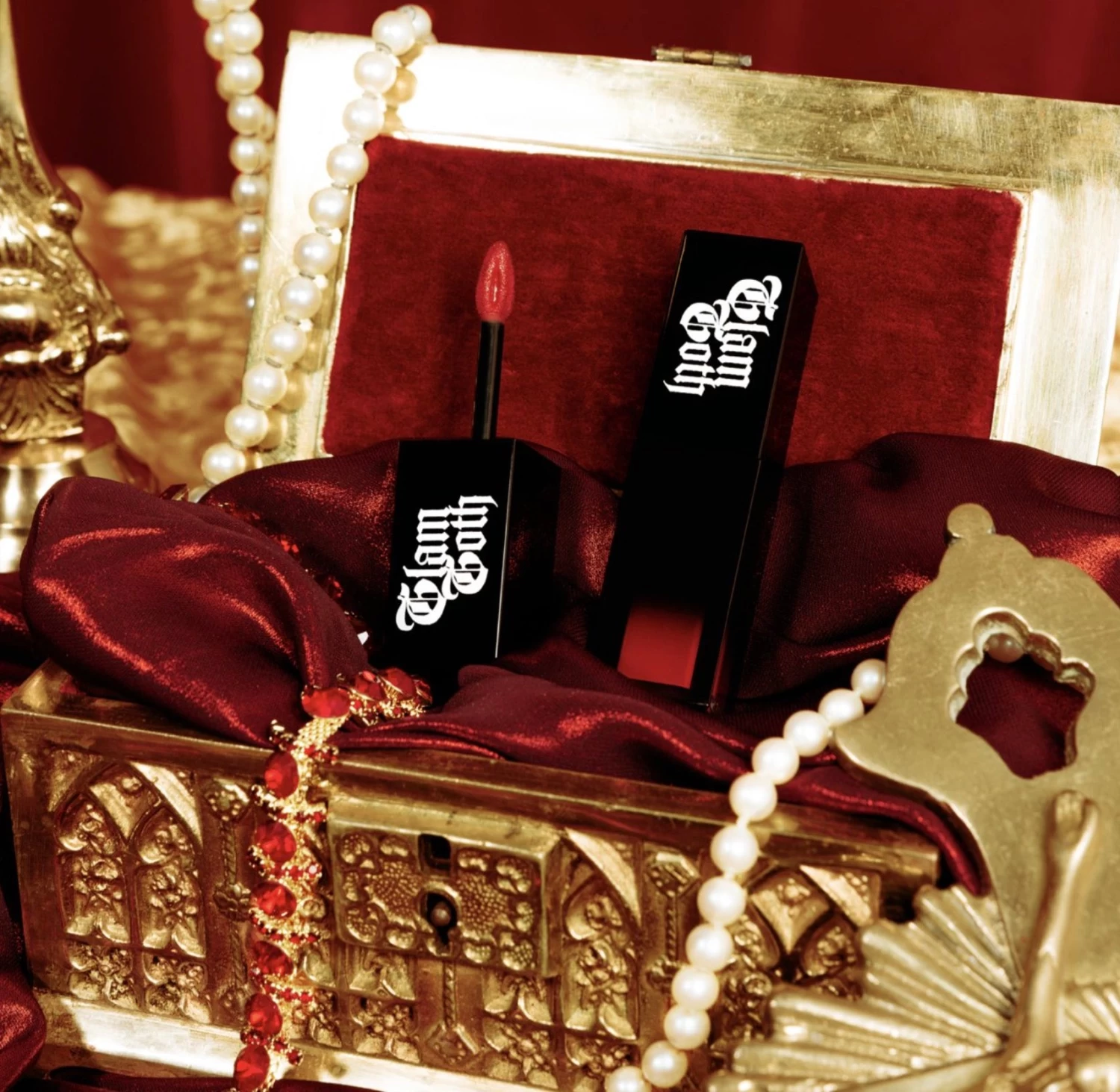 Blood Chapel - Deep Vintage Red Lipstick - Image 4