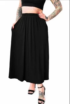 Basic Witch Maxi Skirt