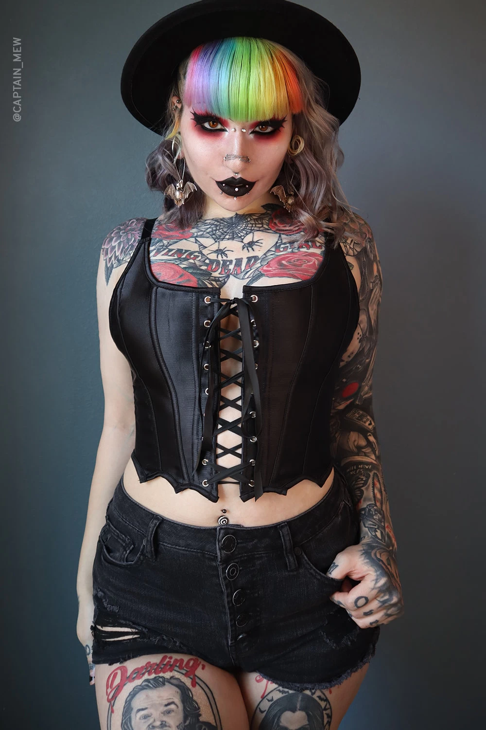 Bat Wing Corset Top - Image 3