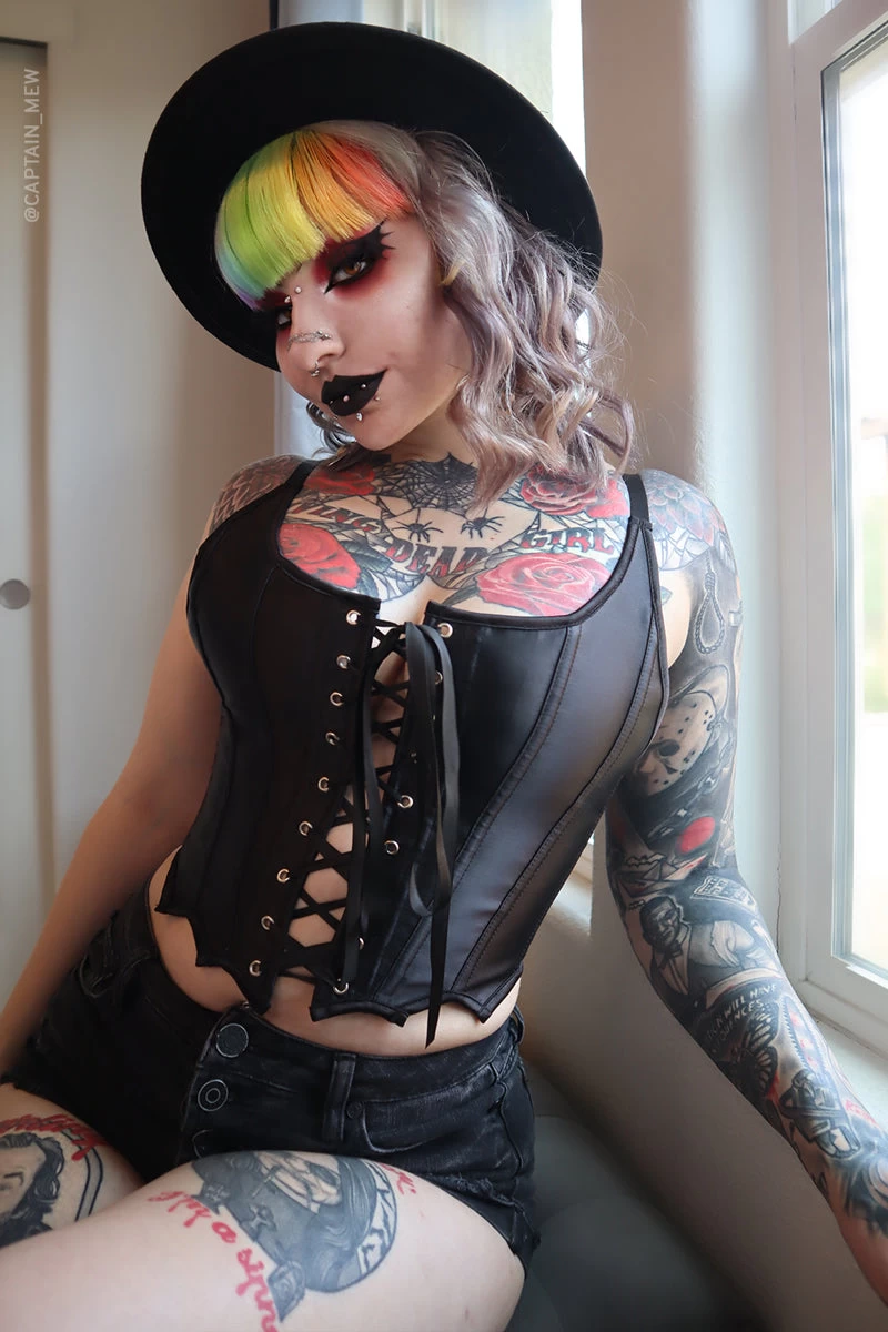 Bat Wing Corset Top - Image 6