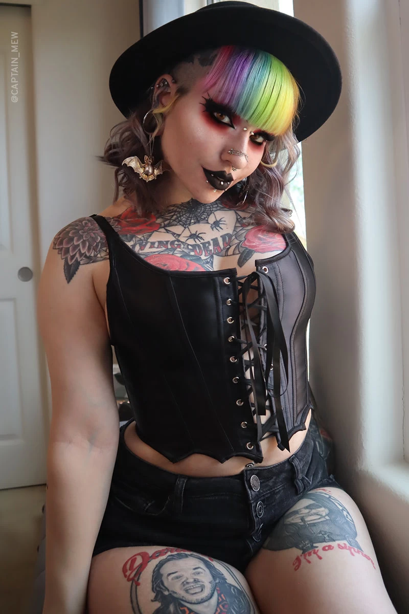 Bat Wing Corset Top - Image 7