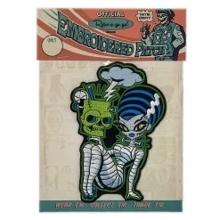 Bride Of Frankenstein Embroidered Patch