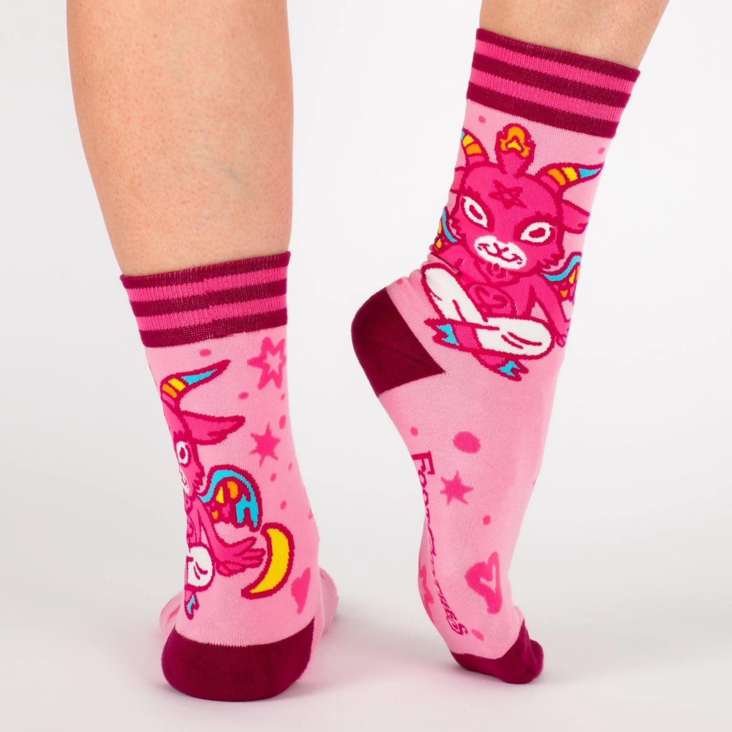 Cute Baphomet Socks - Image 2