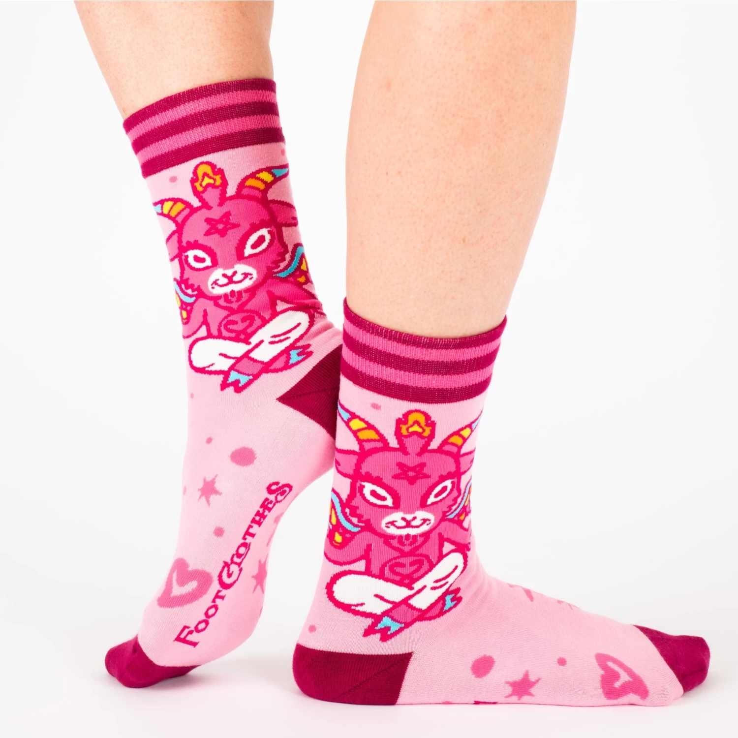 Cute Baphomet Socks - Image 3