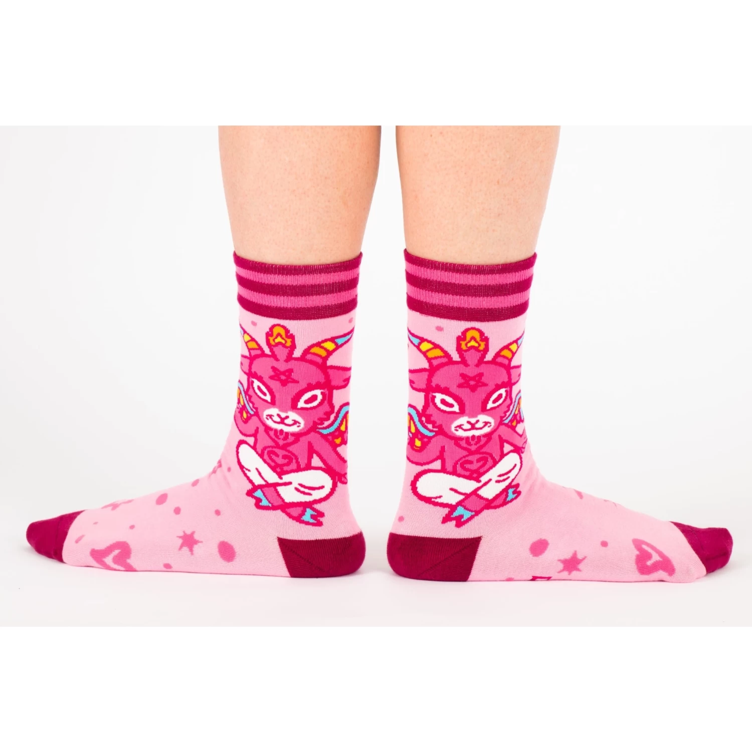 Cute Baphomet Socks - Image 4