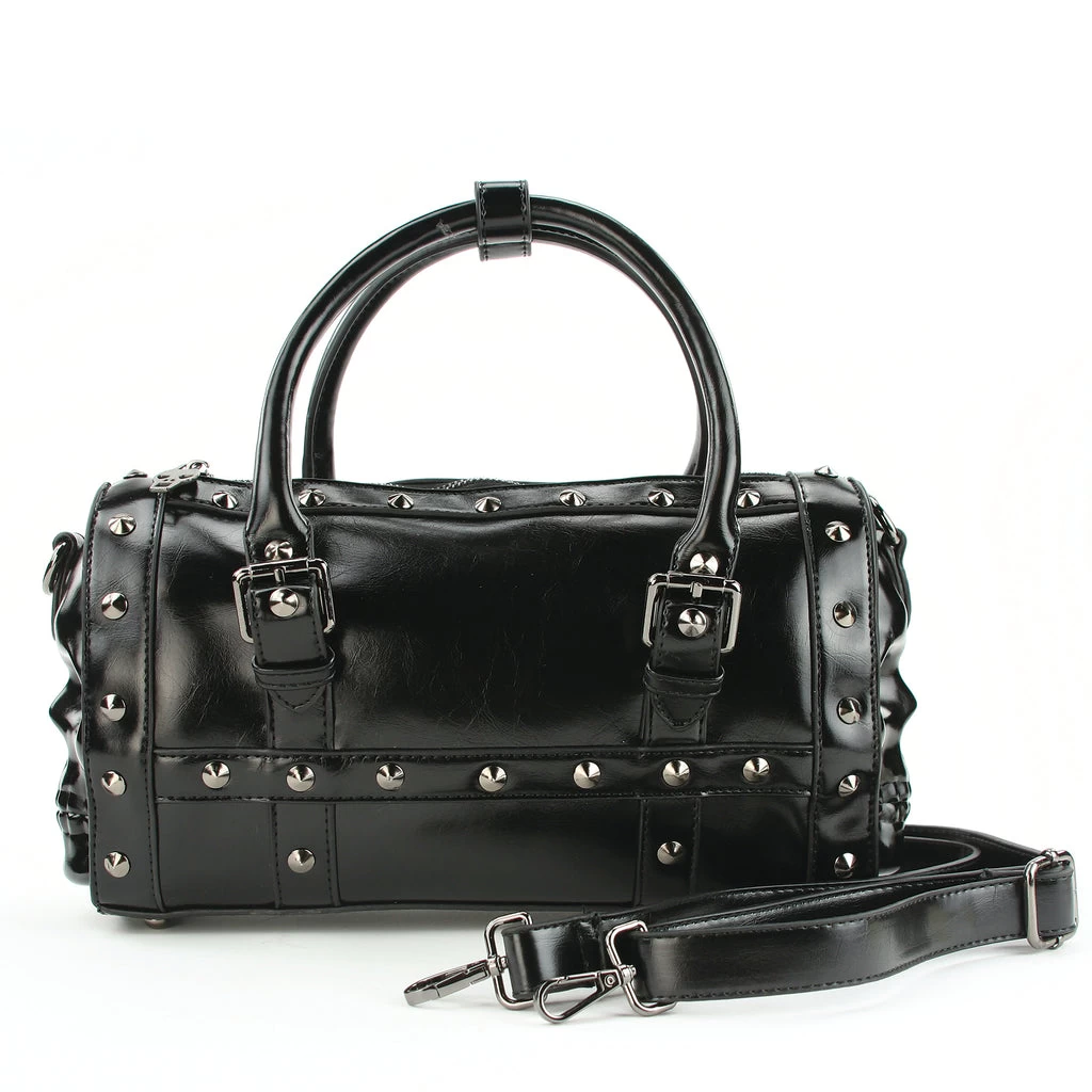 Dual Skull Satchel Bag - Image 2