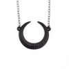 Eclipse Necklace In Black