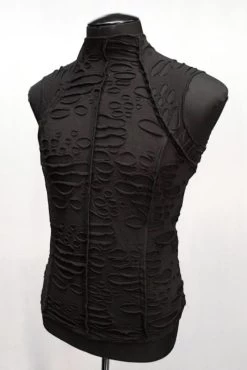 Future Shock T – Black Decayed Fabric