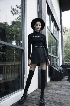 Hardcore Girl Pleated Skirt