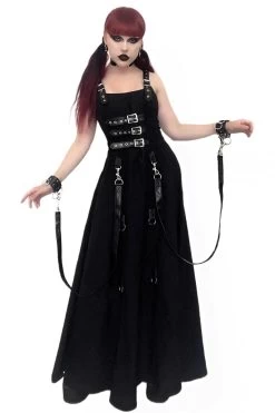 Black Industry Ball Gown