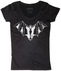 VAMPY Modal/Cotton Scoop Neck Tee
