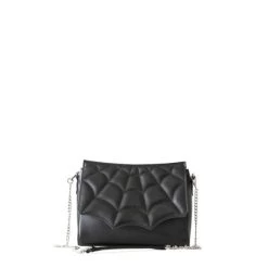 Mabris Webb Enigma Black Shoulder Bag