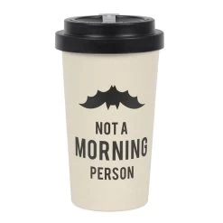 Not A Morning Person Bamboo Eco Travel Mug