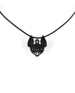 Vampire Bat Choker In Black