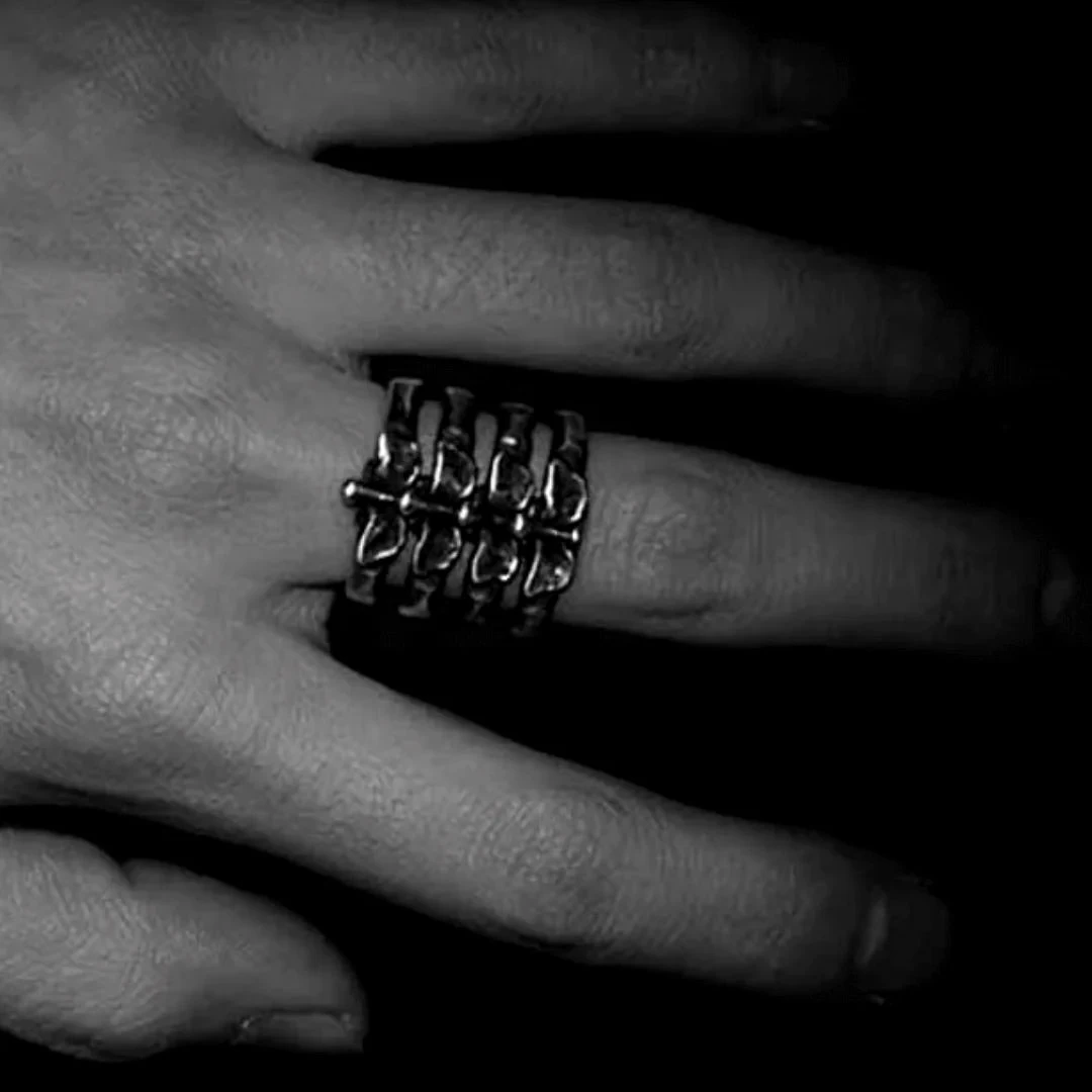 Spinal Cord Stainless Steel Ring - Image 4