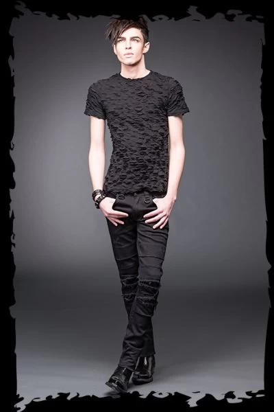 Black Pants With Slits - Image 6