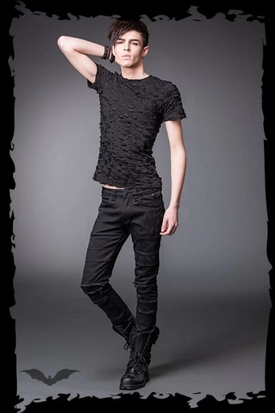 Black Pants With Slits - Image 10