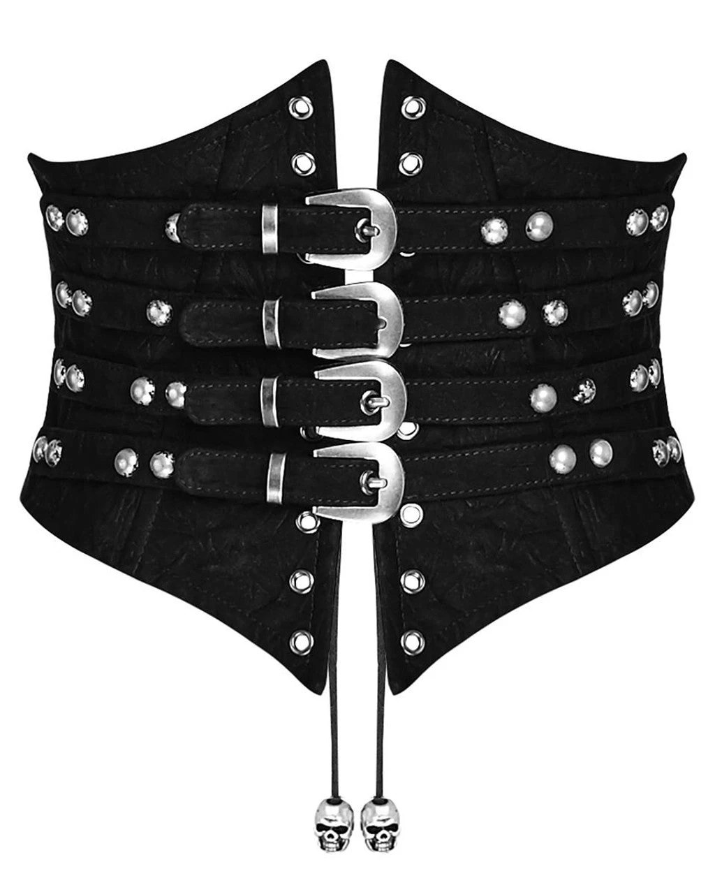 Steampunk Corset Belt - Black