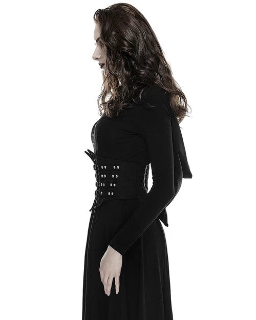 Steampunk Corset Belt - Black - Image 6