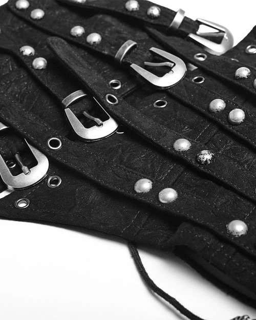 Steampunk Corset Belt - Black - Image 7