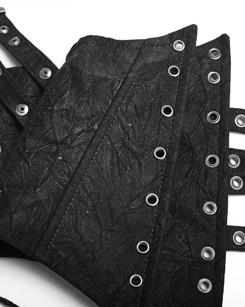 Steampunk Corset Belt - Black - Image 9