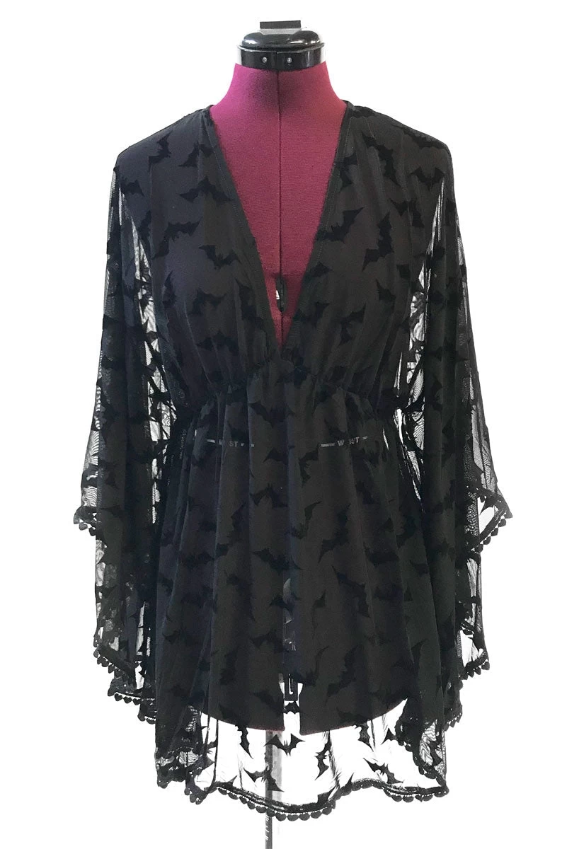 Luna Bats Swim Cover Up - Image 3