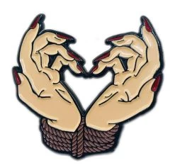 Bound By Love Enamel Pin