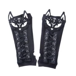 Dark Kitty Armwarmer - Black