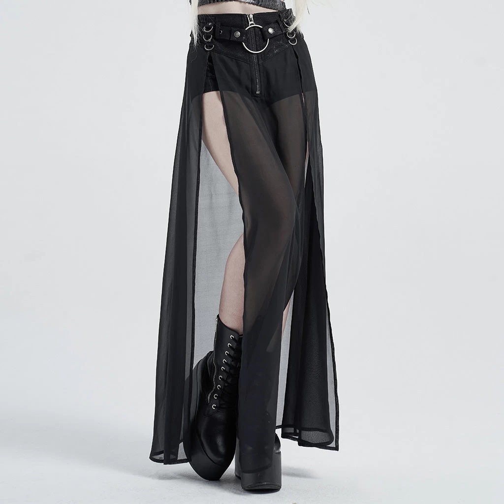 Raising Hell Skirt - Matte Black - Image 8