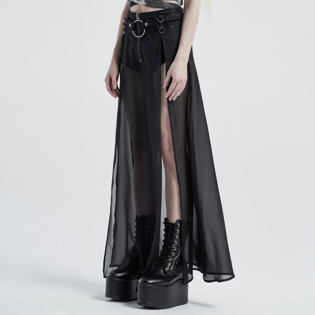 Raising Hell Skirt - Matte Black - Image 7