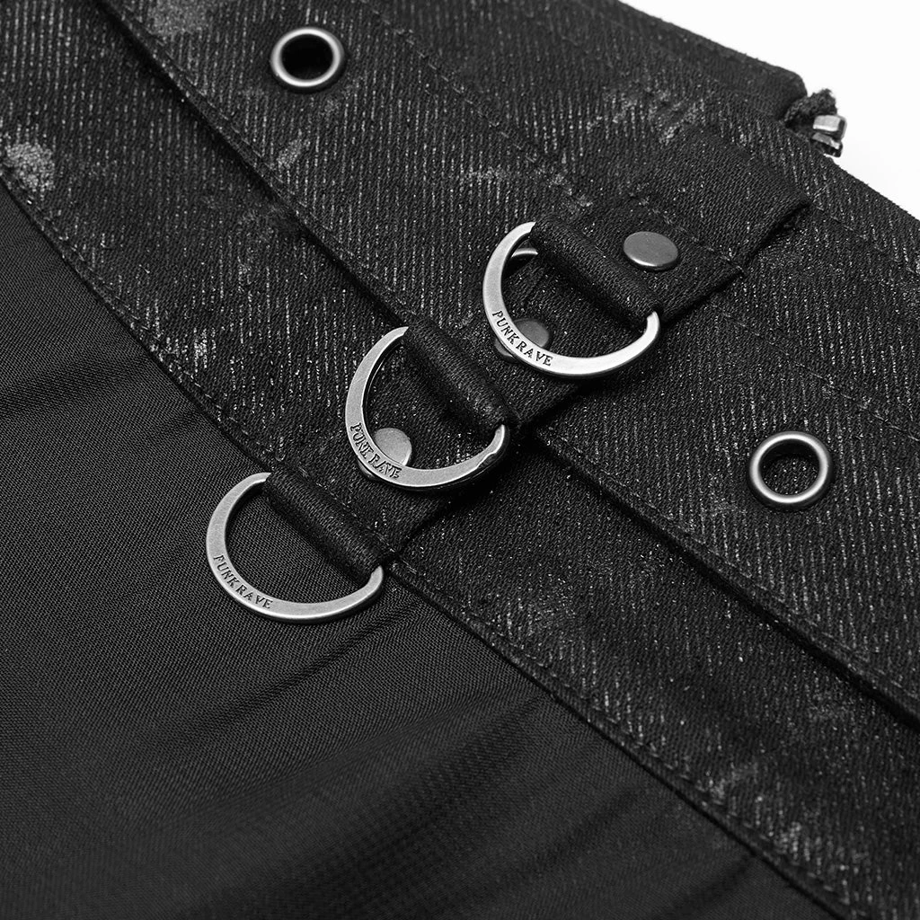 Raising Hell Skirt - Matte Black - Image 3