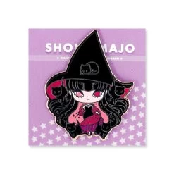 Ouija Witch & Cats Enamel Pin