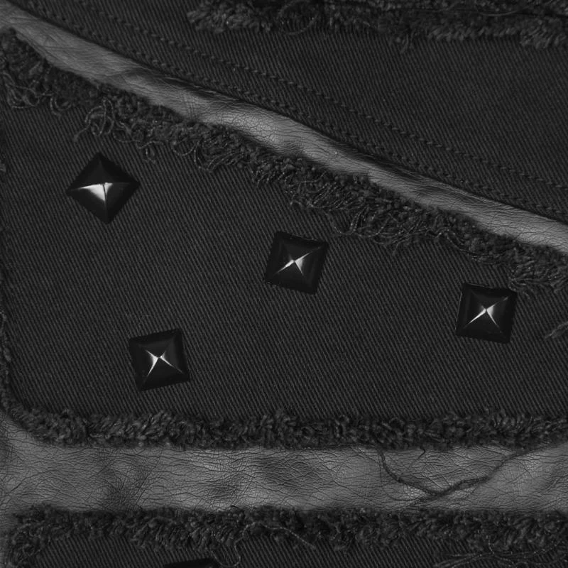 Ripped Denim Harem Jeans - Image 5