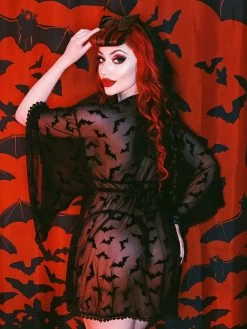 Luna Bats Swim Cover Up