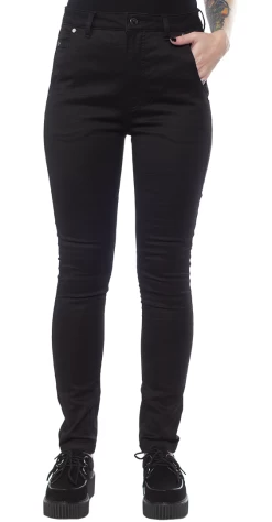 5 Pocket Stretch Pants Black